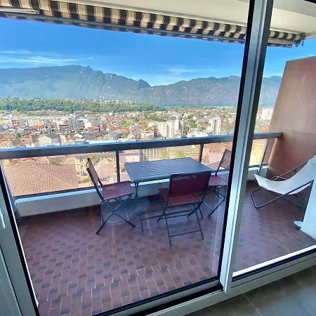 T2 Bis Moderne Au Dernier Etage Avec Parking A - Fr-1-555-69 アパート *